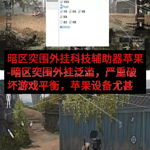 暗区突围外挂科技辅助器苹果-暗区突围外挂泛滥，严重破坏游戏平